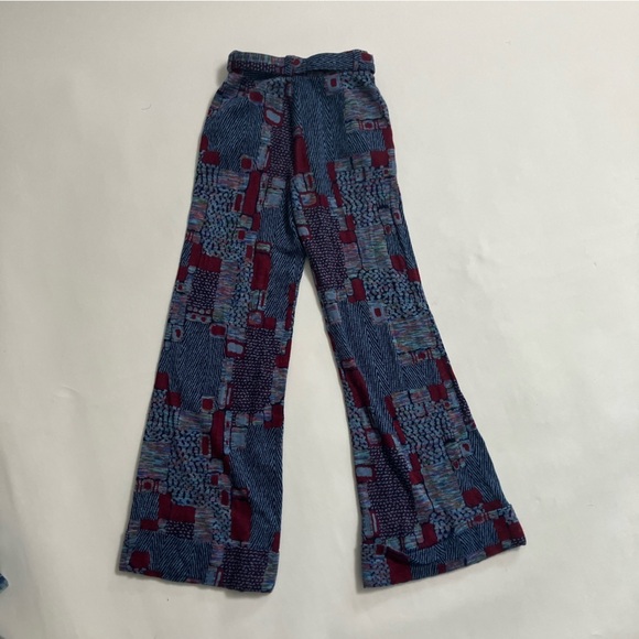 VINTAGE 70’S thick wide leg pants - Picture 5 of 8